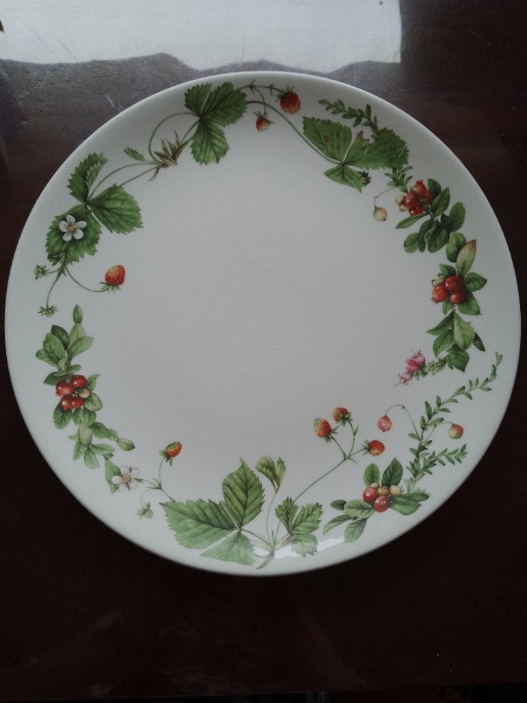 Libelle Marjolein Bastin servies taartbord, Gebruikt, Overige typen, Ophalen of Verzenden, Overige stijlen