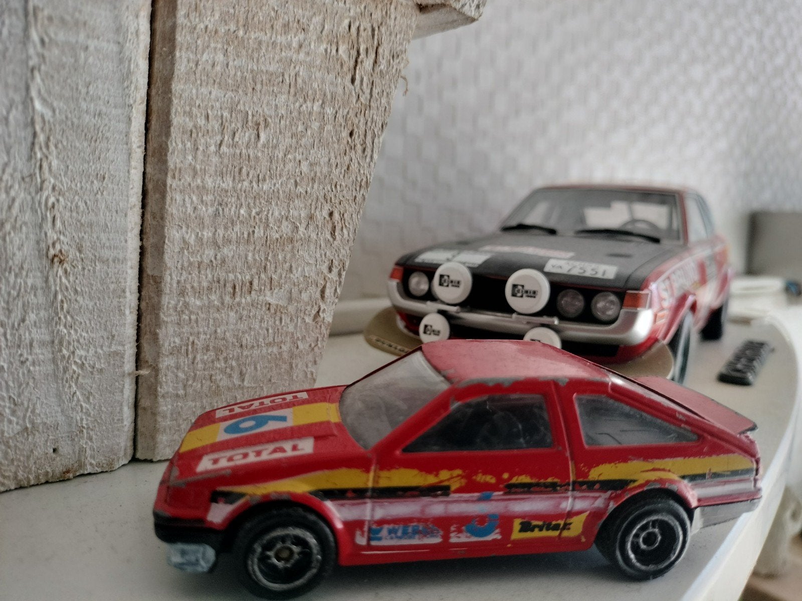 TOYOTA COROLLA GT COUPE, klassieke corgi 1/43, Ophalen of Verzenden, Gebruikt, Auto, Corgi