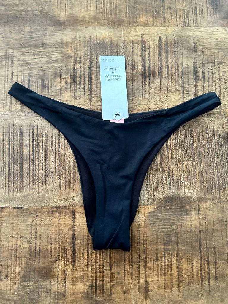 Hunkemöller Luxe Highleg Bikinibroekje maat M, Zwart, Nieuw, Ophalen of Verzenden, Bikini