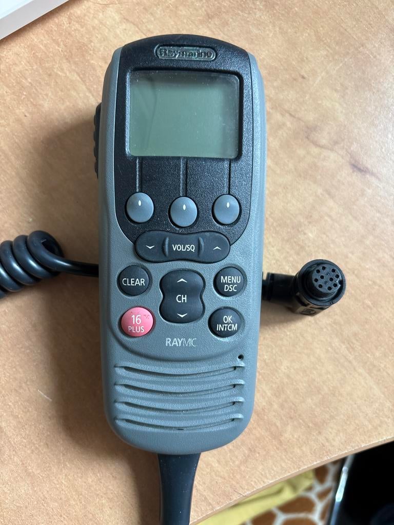 Raymarine Raymic Marifoon Handset, Telecommunicatie, Portofoons en Walkie-talkies, Gebruikt, Portofoon of Walkie-talkie, 5 tot 15 km