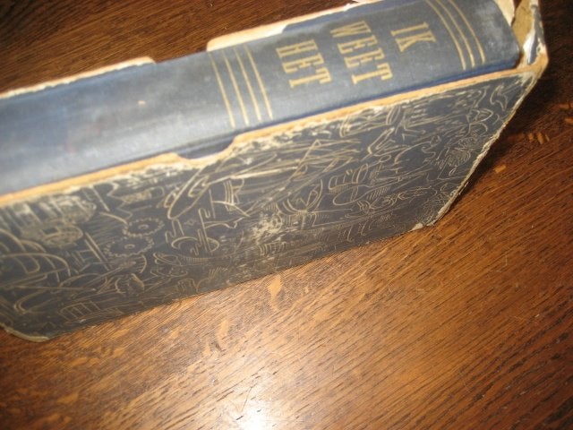 Ik weet het/blue-bandencyclopedie met plaatjes in schuifdoos, Ophalen of Verzenden, Gelezen, Blue-band, Plaatjesalbum