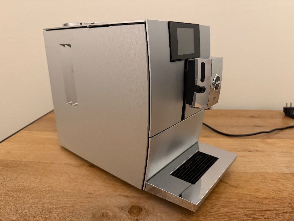 JURA ENA 8 Massive Aluminium, Witgoed en Apparatuur, Ophalen, Afneembaar waterreservoir, Gebruikt, Koffiemachine