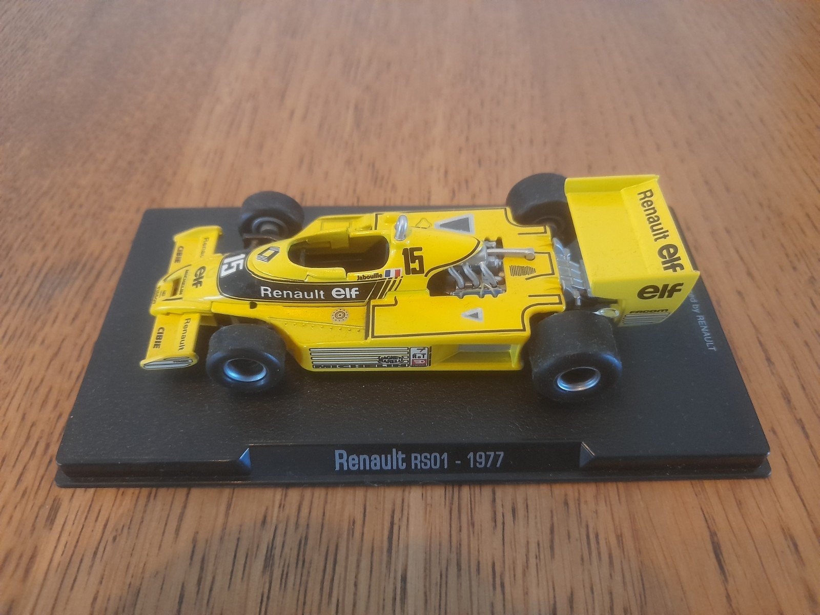 Renault RS01 Jabouille Altaya, Hobby en Vrije tijd, Modelauto's | 1:43, Ophalen of Verzenden, Auto, Overige merken