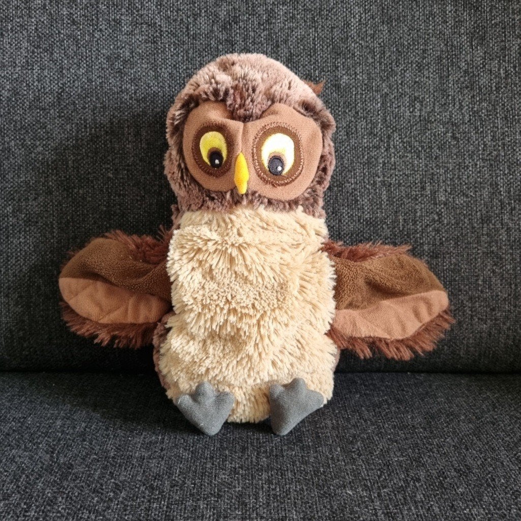 Ikea uil handpop vandring uggla bruine uil handpop, Ophalen of Verzenden
