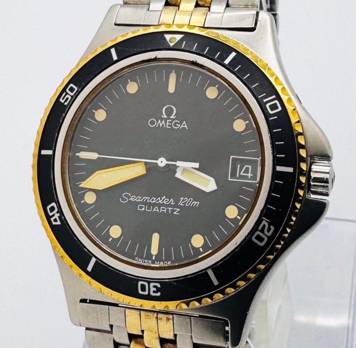 Omega seamaster 120 Calypso III, Ophalen of Verzenden, Gebruikt, Staal, Omega