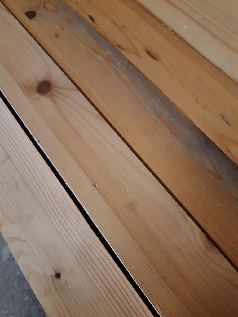 Partij gebruikte geschaafde grenen latten, 20/70 mm, Doe-het-zelf en Verbouw, Vloerdelen en Plavuizen, Gebruikt, Ophalen of Verzenden