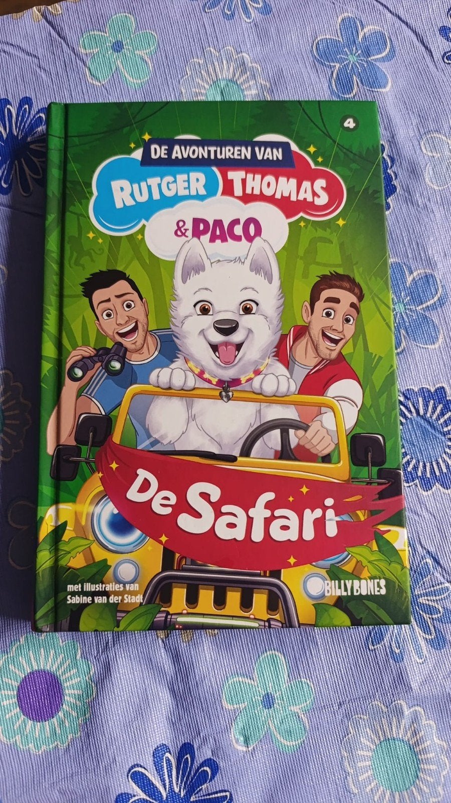 Rutger, Thomas & Paco: De Safari, Boeken, Kinderboeken | Jeugd | onder 10 jaar, Zo goed als nieuw, Fictie algemeen, Ophalen of Verzenden
