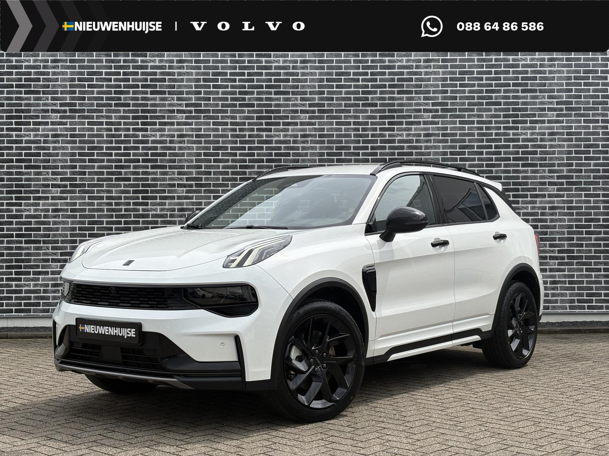 Lynk & Co 01 Plug-in Hybrid 1.5 Black Edition | PHEV | GRATI, Auto's, 4 cilinders, Alcantara, Wit, Bedrijf