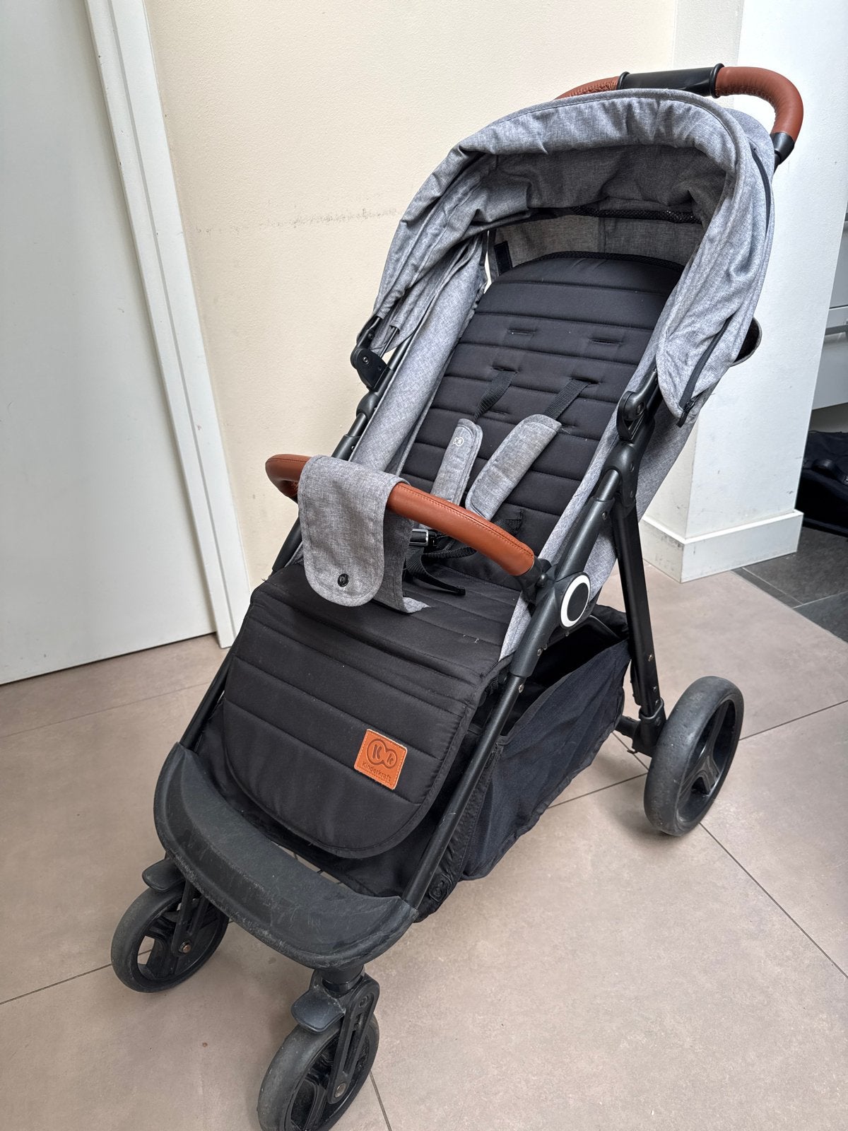 Kinderkraft buggy - Grijs, Ophalen, Zo goed als nieuw, Overige merken, Verstelbare rugleuning