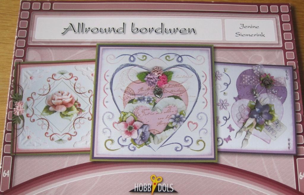 Allround borduren van kaarten door Jenine Siemerink, Ophalen of Verzenden, Zo goed als nieuw, Overige onderwerpen, Jenine Siemerink