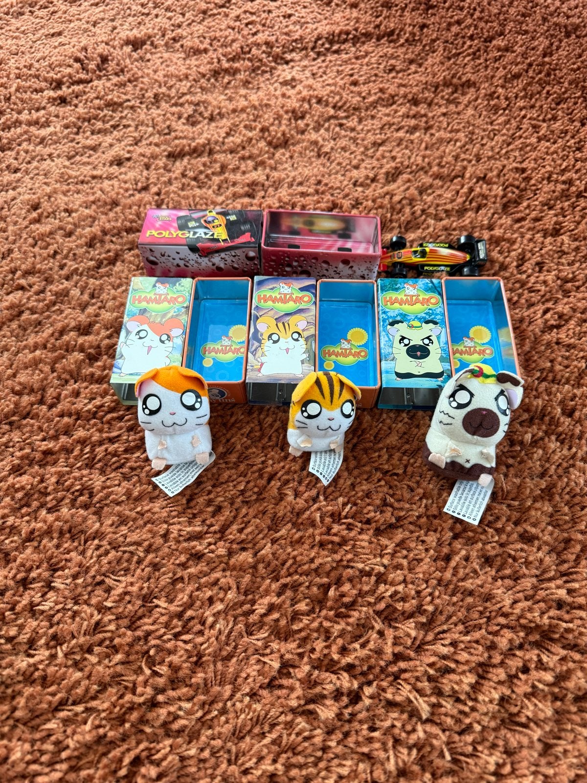 Hamtaro en Polyglaze speelgoed set, Ophalen of Verzenden, Zo goed als nieuw, Jongen of Meisje