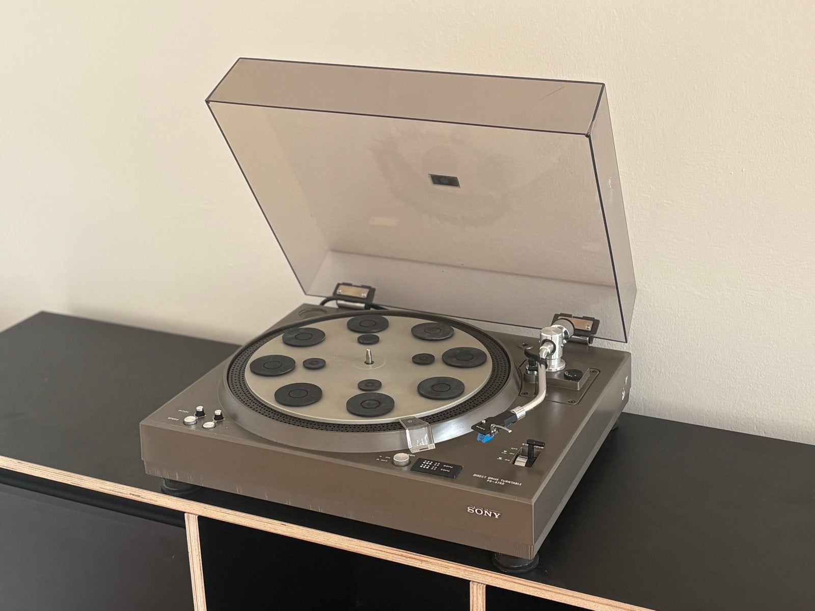 Sony PS-4750 Direct Drive Platenspeler, Ophalen of Verzenden, Zo goed als nieuw, Platenspeler, Sony