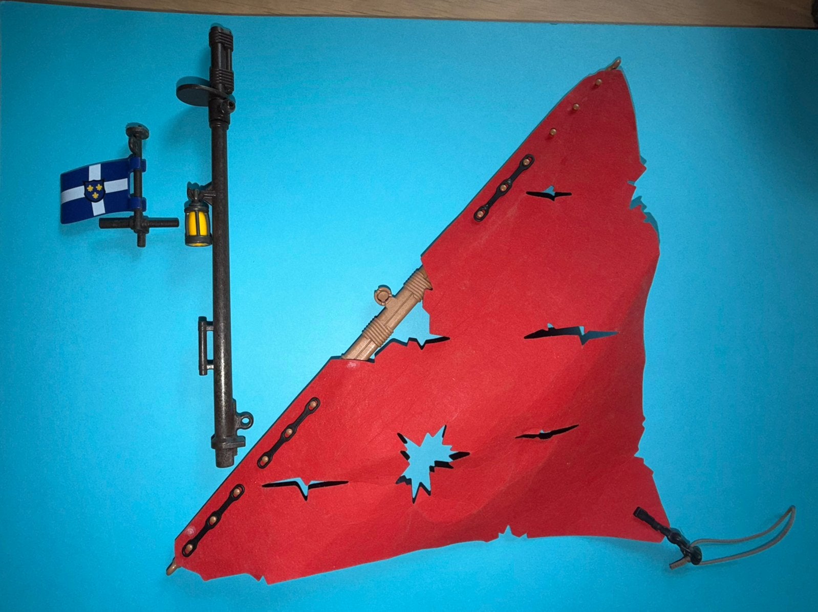 Jun 201: playmobil: onderdelen piratenschip, Ophalen of Verzenden, Gebruikt, Los playmobil