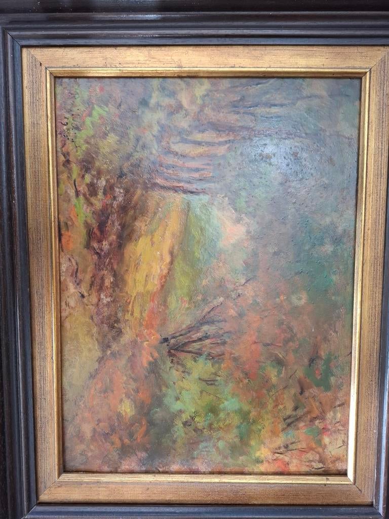 Te koop schilderij 'Poolse weg'  van  Roel Wildeboer uit 198, Ophalen of Verzenden