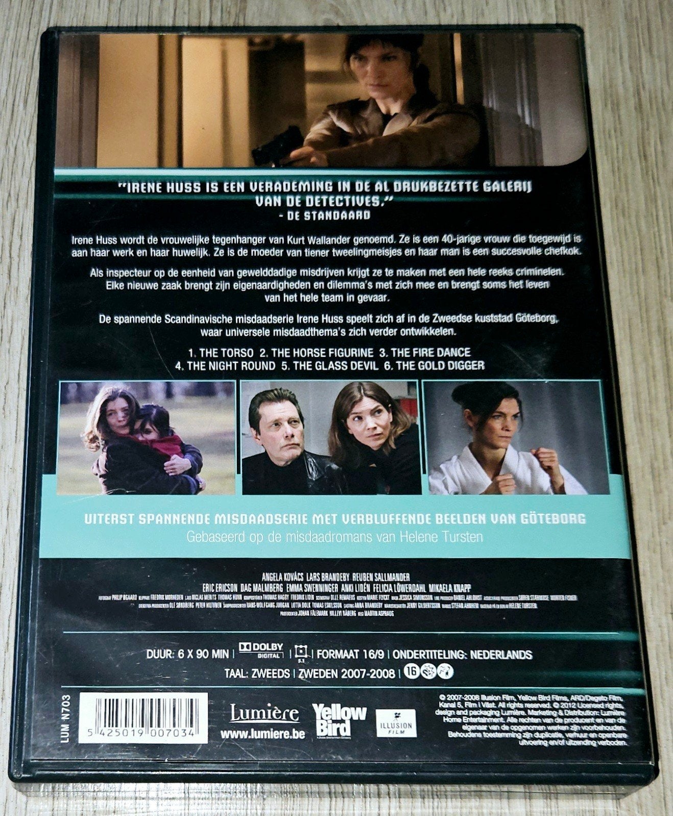 Irene Huss - (6 DVD's) - Scandinavische thrille, Gebruikt, Vanaf 16 jaar, Nederlands, Ophalen of Verzenden