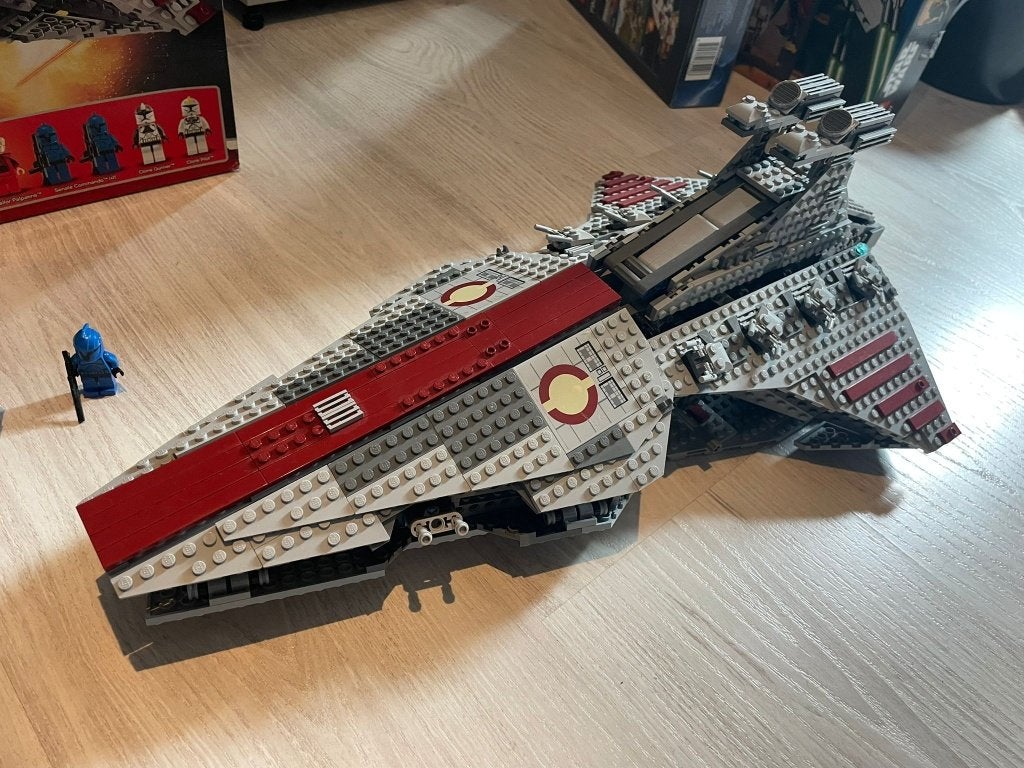 Lego Venator-Class attack cruiser set 8039, Star Wars, Lego, Ophalen of Verzenden, Zo goed als nieuw