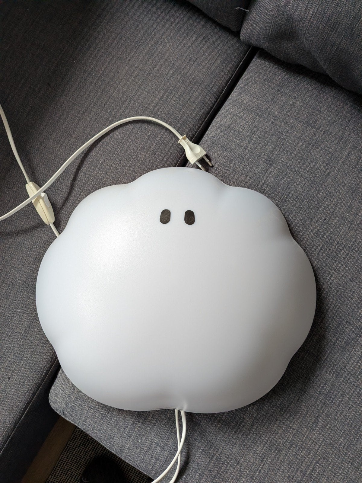 Witte Wolk Lamp voor Kinderkamer - Plafond/Wandlamp, Ophalen, Wit, Overige merken, Kunststof