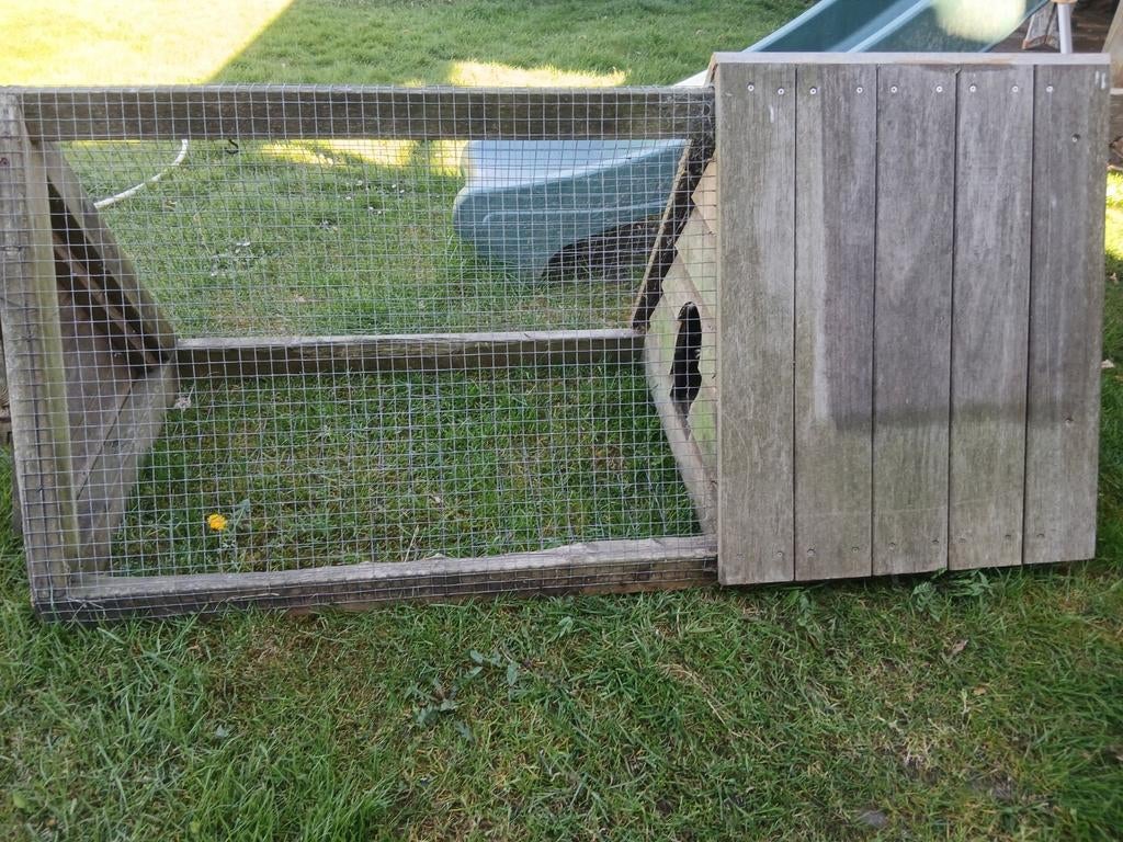 Kippen, konijn of cavia hok, Ophalen, 60 tot 90 cm, Konijn, Hok