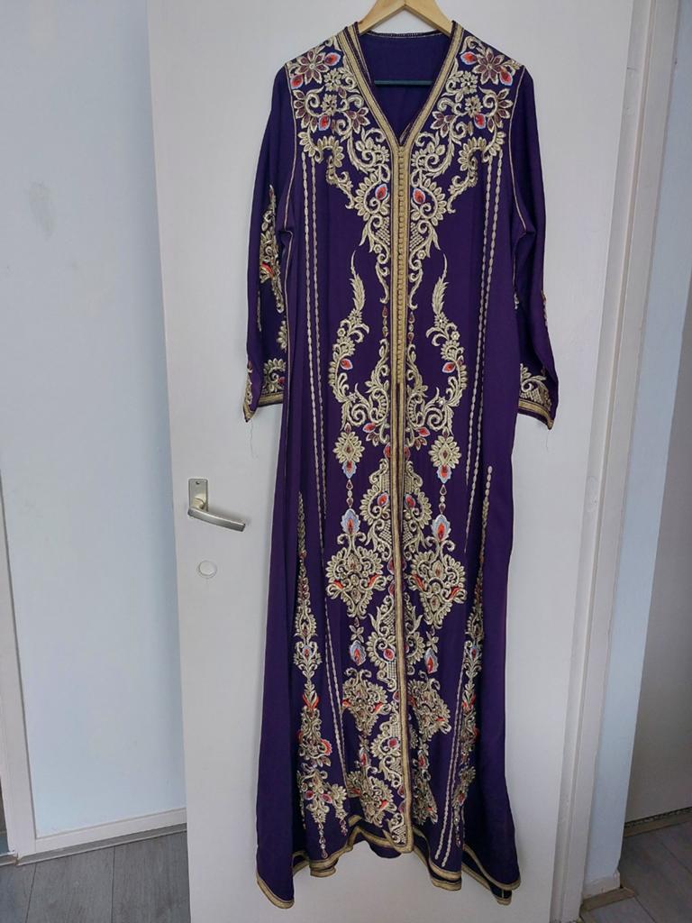 Te koop Marokaans takchita XL, Ophalen, Zo goed als nieuw, Maat 46/48 (XL) of groter, Onder de knie
