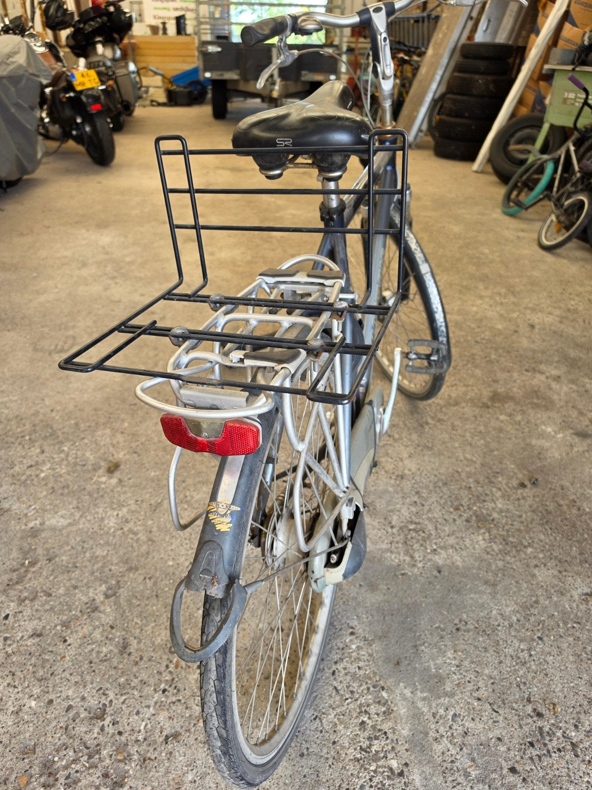 fiets rekje, Ophalen