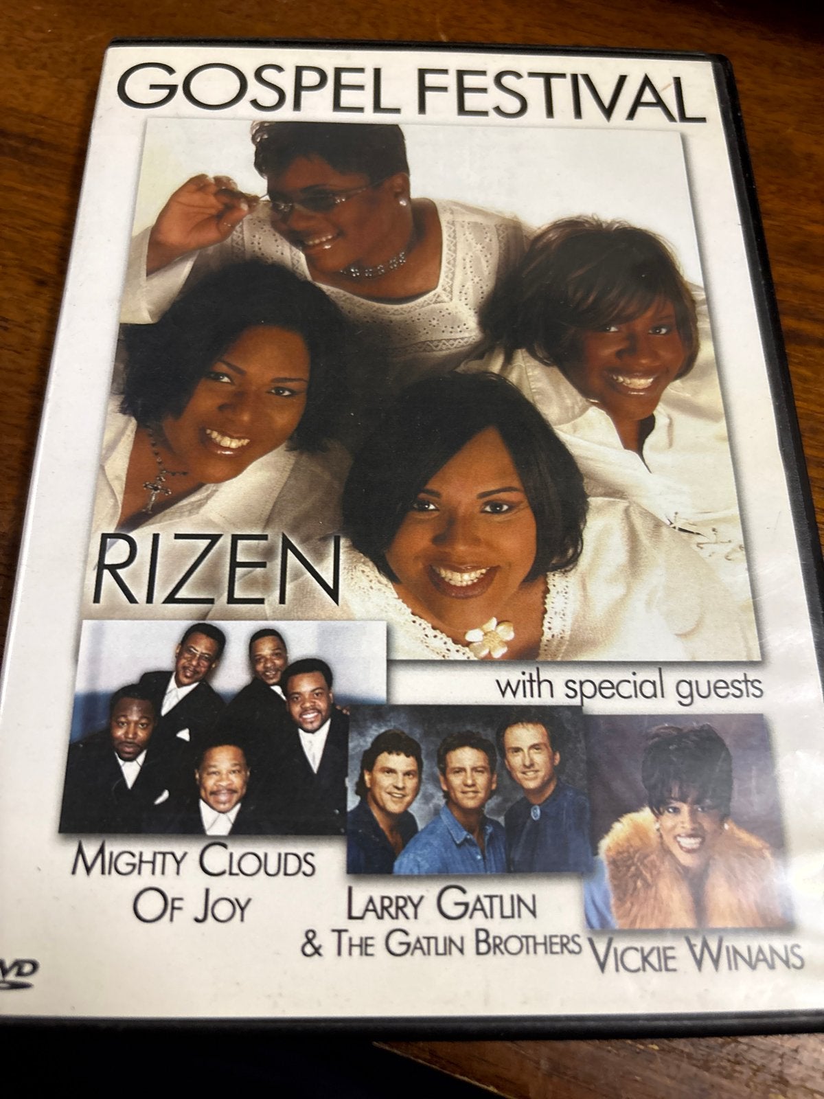 Gospel Festival DVD met Rizen, Mighty Clouds of Joy e.a., Alle leeftijden, Ophalen of Verzenden, Gebruikt, Engels