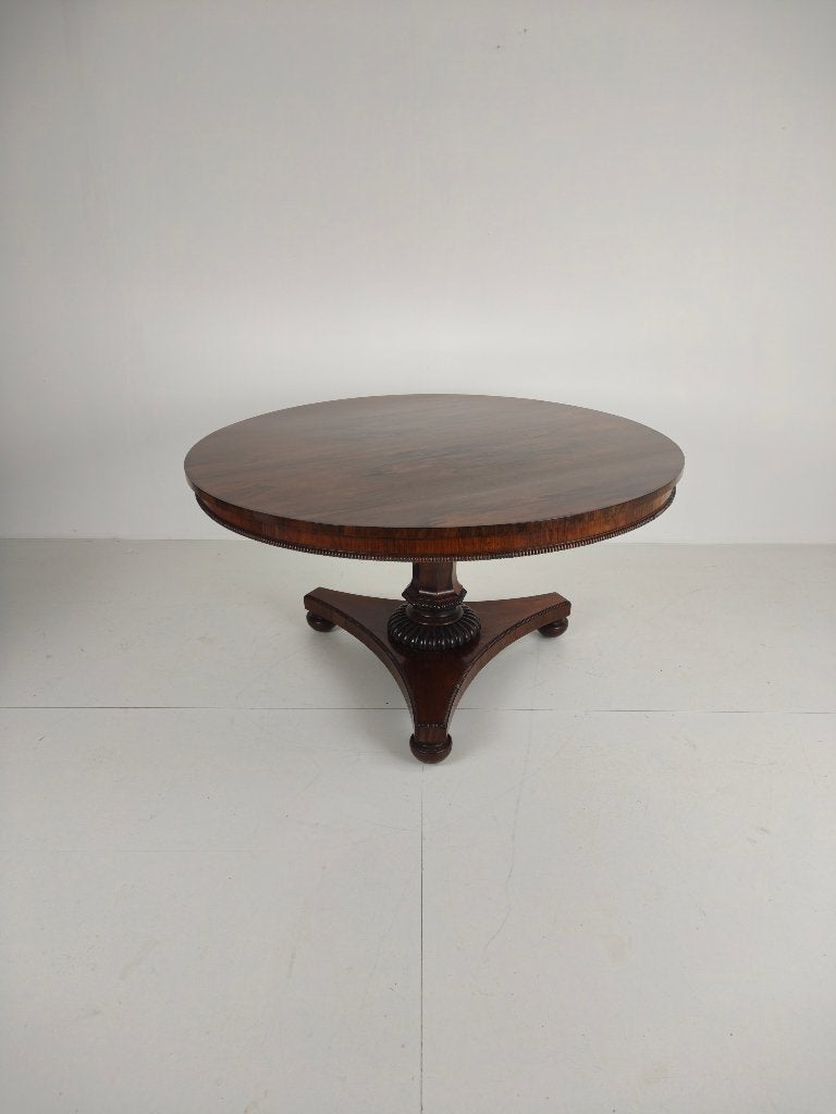 Uitstekende Kwaliteit 19E-Eeuwse Willem Iv Palissander Ontbi, Antiek en Kunst, Ophalen of Verzenden