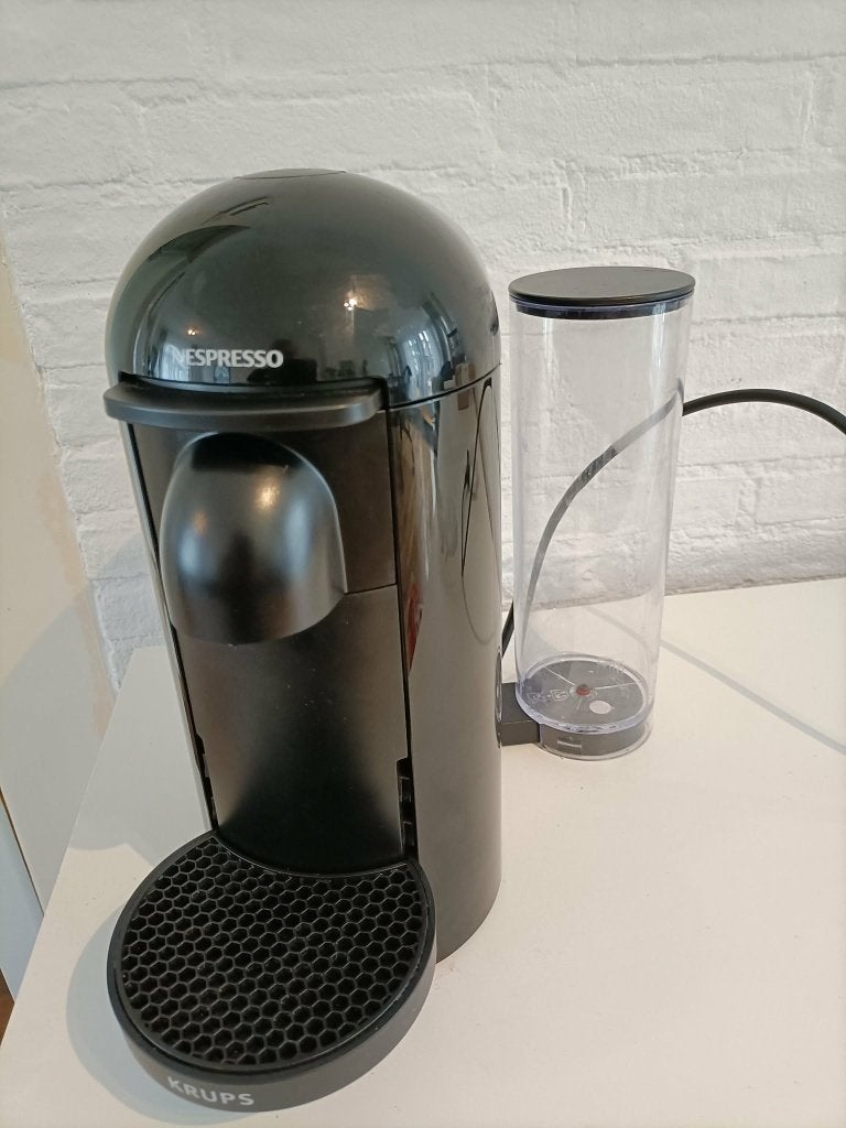 Nespresso Vertuo Plus koffiemachine, Ophalen, Kunststof, Zwart, Overige merken