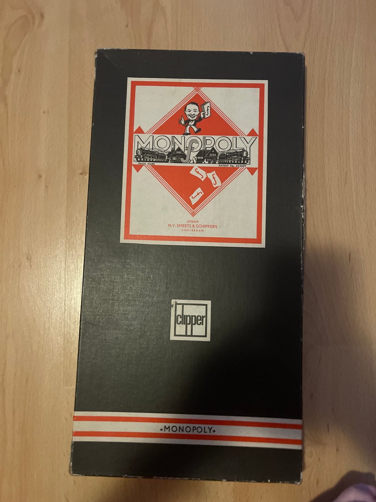 Vintage Monopoly Bordspel - Clipper Editie (Jaren '60), Drie of vier spelers, Ophalen of Verzenden, Gebruikt