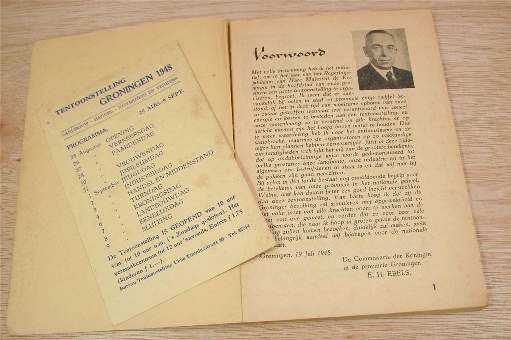 Catalogus Tentoonstelling Groningen 1948 — Supplement, Ophalen of Verzenden, Gelezen