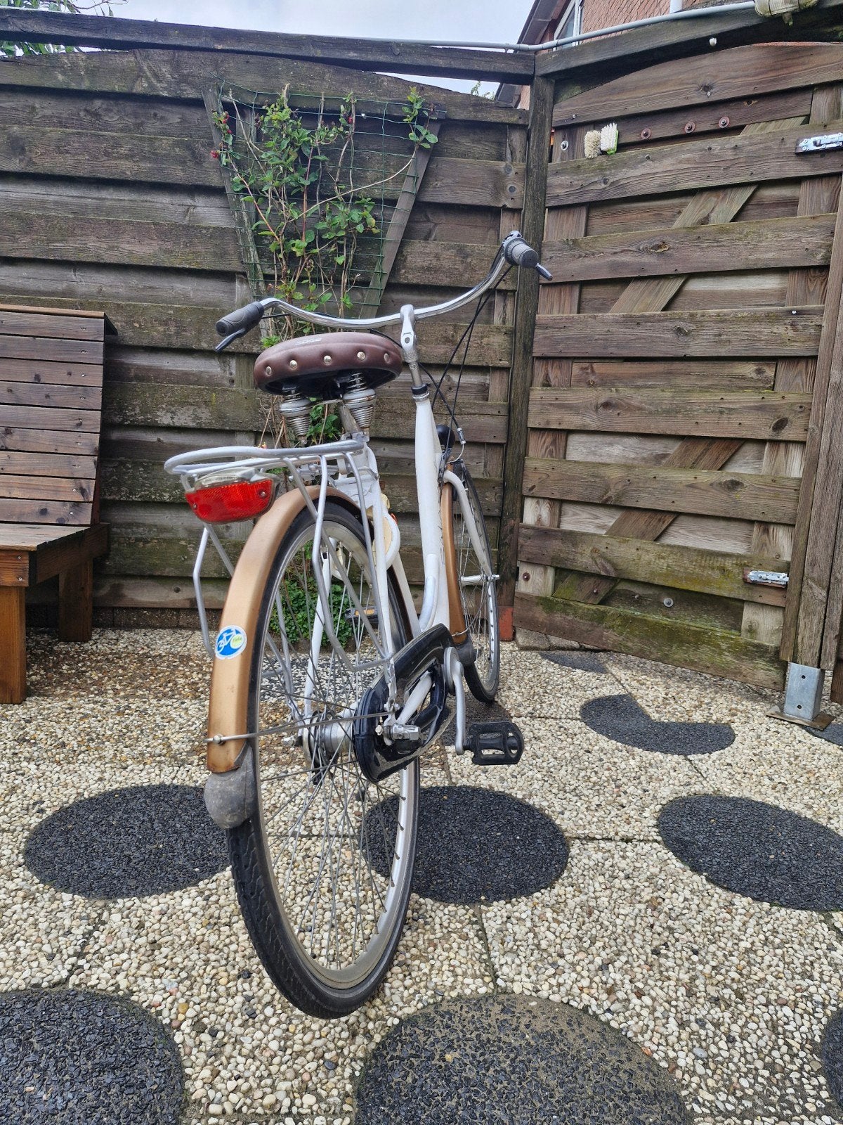Mooie damesfiets 28 inch, Fietsen en Brommers, Ophalen, Sparta, Gebruikt, Versnellingen