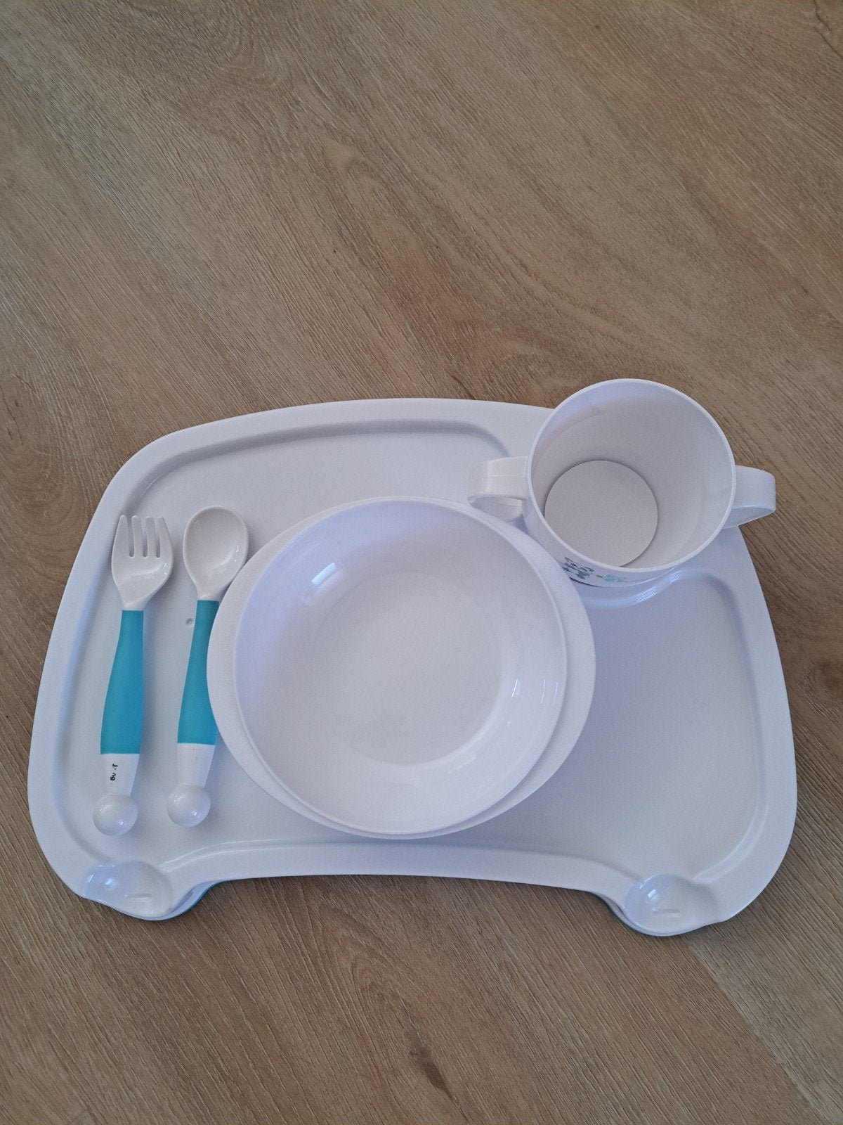 B-Dinner Tray Set van B.Toys Jungle, Ophalen of Verzenden, Zo goed als nieuw