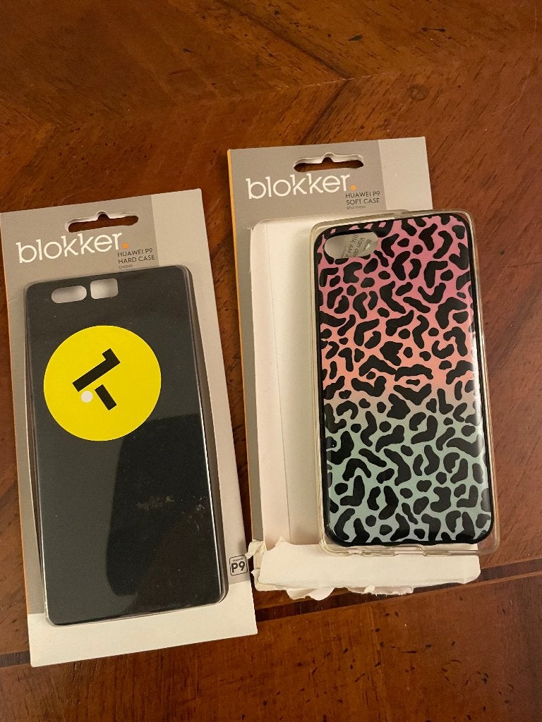 Huawei p9 hard case / soft case, Kunststof, Frontje of Cover, Ophalen of Verzenden, Zo goed als nieuw