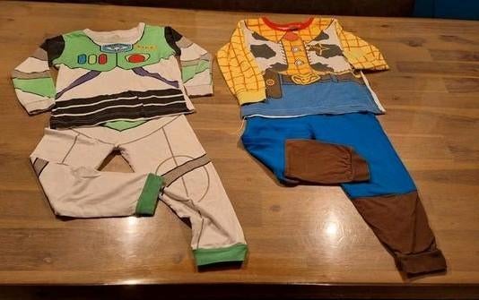 Disney Buzz Lightyear en Woody pyjama maat 110, Ophalen of Verzenden, Gebruikt, Jongen of Meisje, Nacht- of Onderkleding