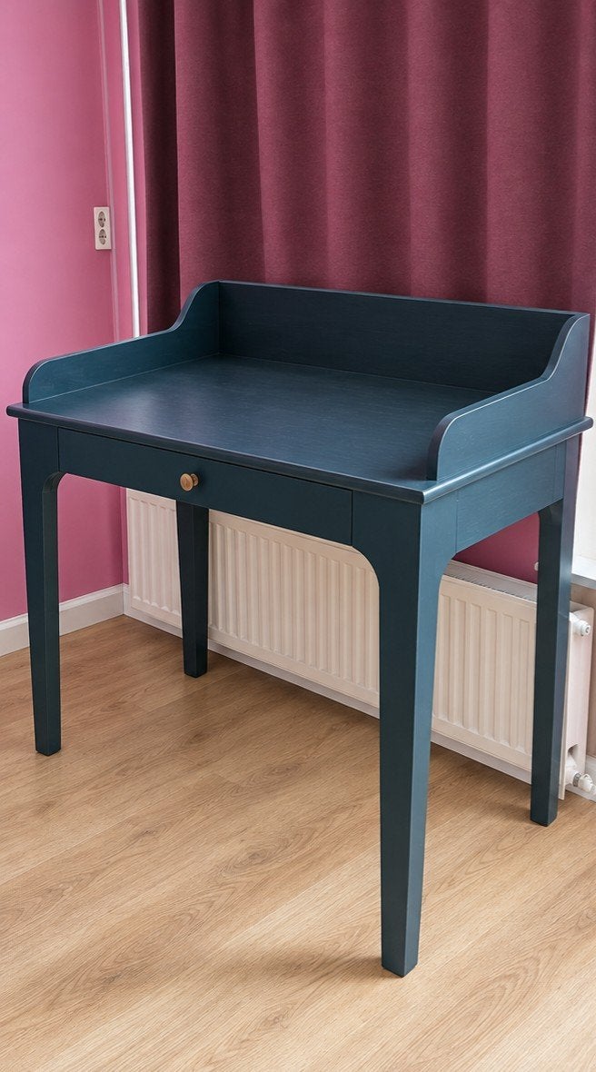 Ikea desk, Ophalen, Met lades, Hout, Secretaire
