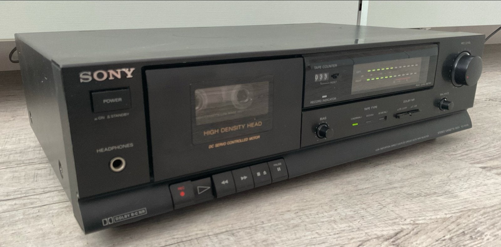 Sony TC-FX170 Stereo Cassette Deck, Ophalen of Verzenden, Enkel, Sony, Tape counter