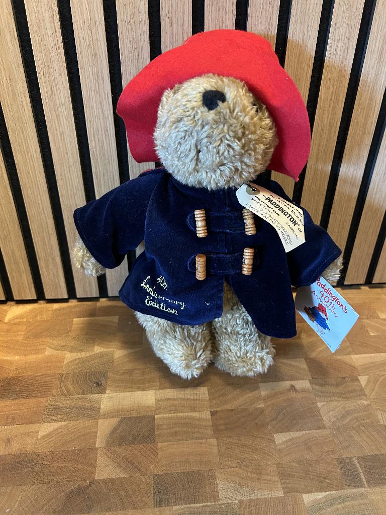 Beertje Paddington 40th anniversary edition knuffel, Ophalen of Verzenden, Beer