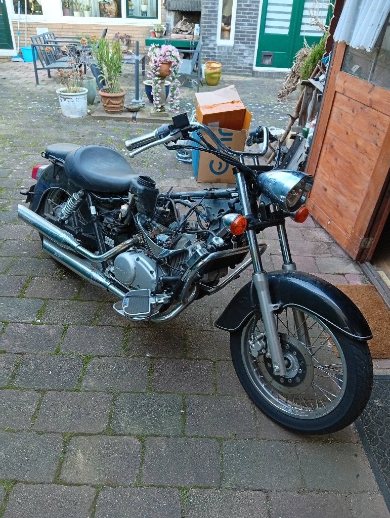 Honda Shadow 125, Ophalen, Gebruikt