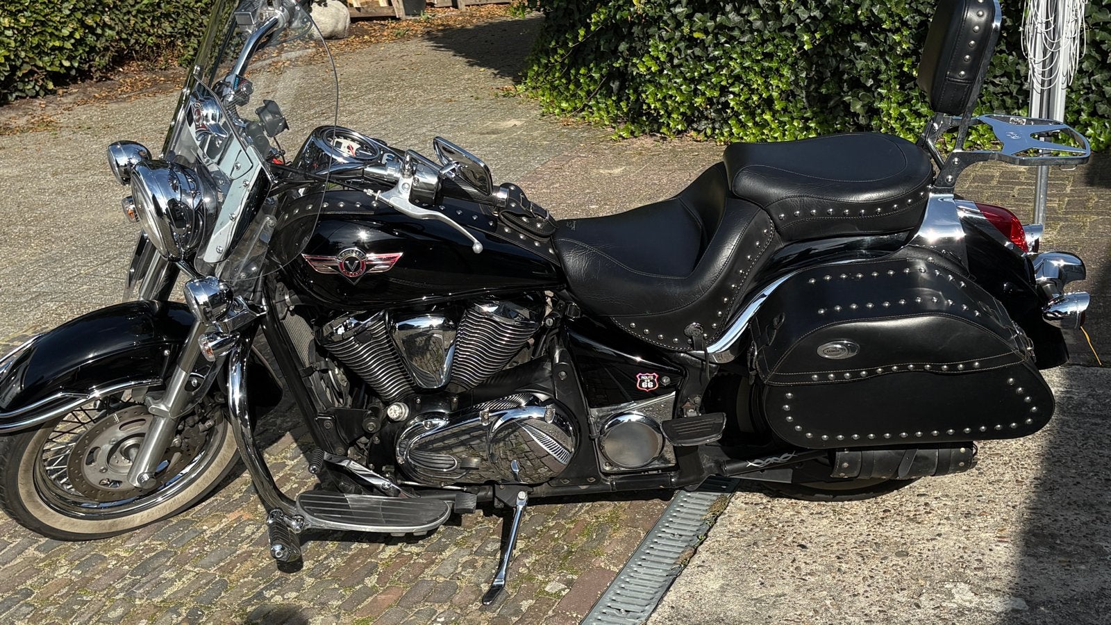 Kawasaki Vulcan VN 900 Classic Tourer met veel extra's, 2 cilinders, Chopper, Gebruikt, 900 cc