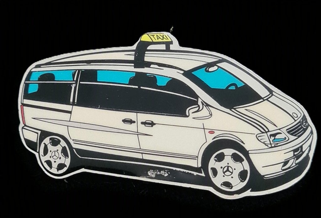 Mercedes-Benz Vito taxi pin, Verzenden, Nieuw, Transport, Speldje of Pin