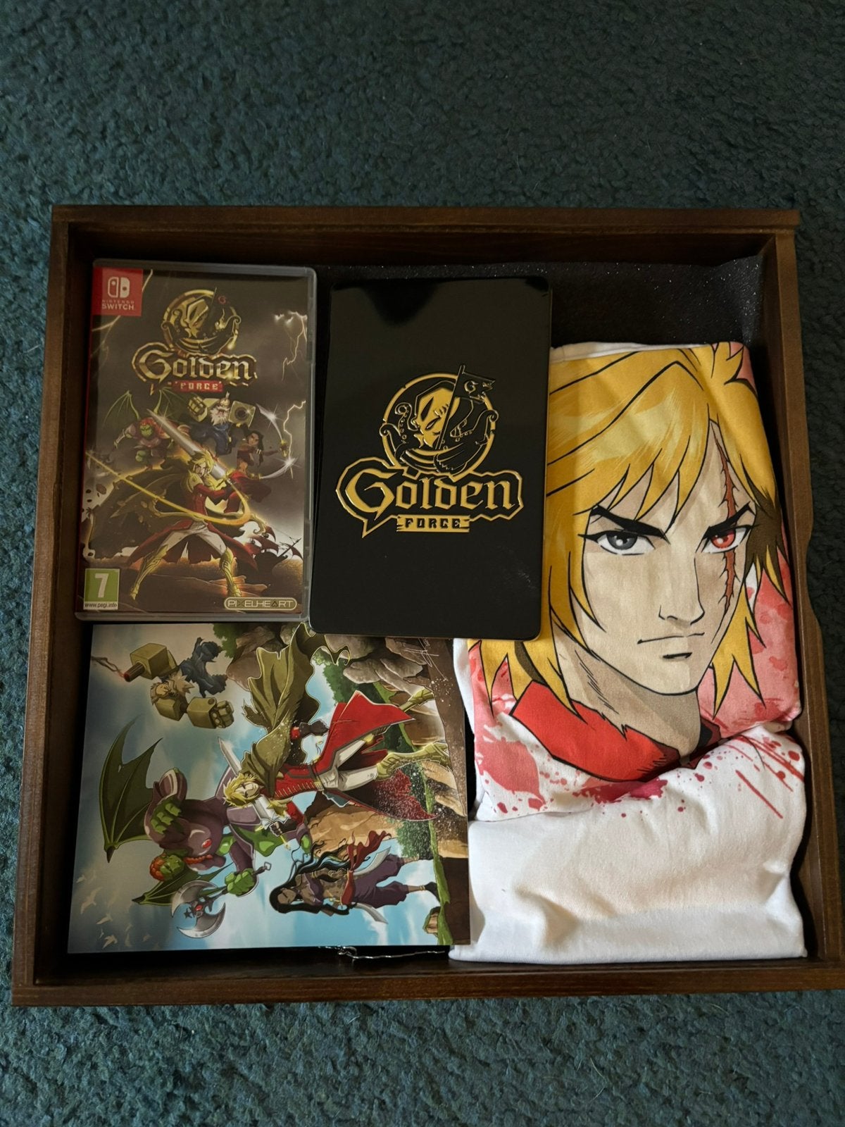Switch - Golden Force Mercenary Edition - Compleet, Avontuur en Actie, Verzenden, 1 speler, Zo goed als nieuw