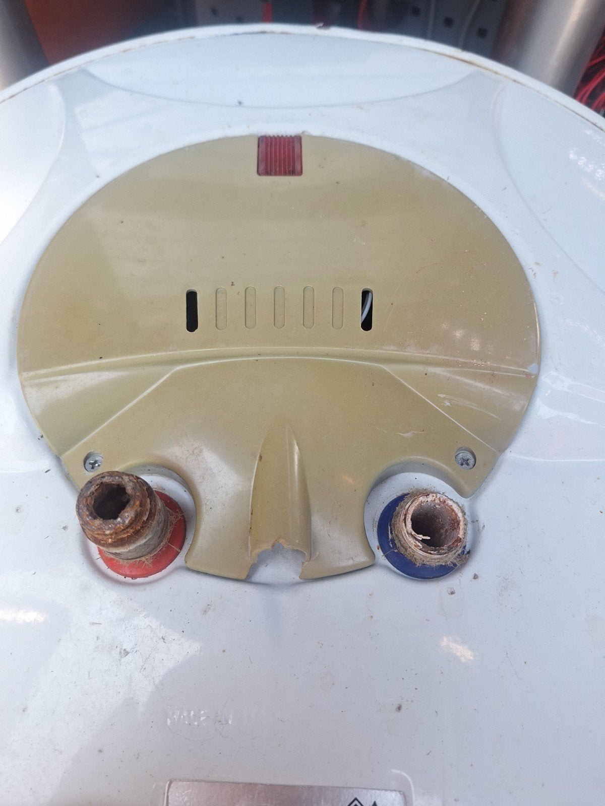 50 liter elektrische boiler 220V voor schuur - werkt uitsk, Doe-het-zelf en Verbouw, Ophalen, Gebruikt, 20 tot 100 liter, Boiler