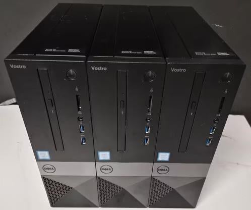 Partij 3X Dell Vostro 3268 Core i3-7100 128GB SSD 8GB DDR4, Computers en Software, Desktop Pc's, Zo goed als nieuw, 3 tot 4 Ghz