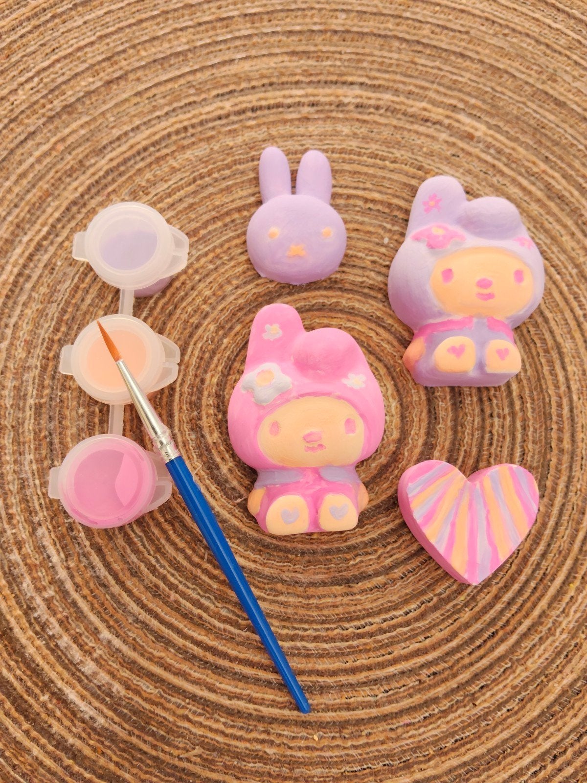 DIY gipsfiguren verven. My Melody. Nijntje., Ophalen of Verzenden, Nieuw, Taarten, Bakvorm