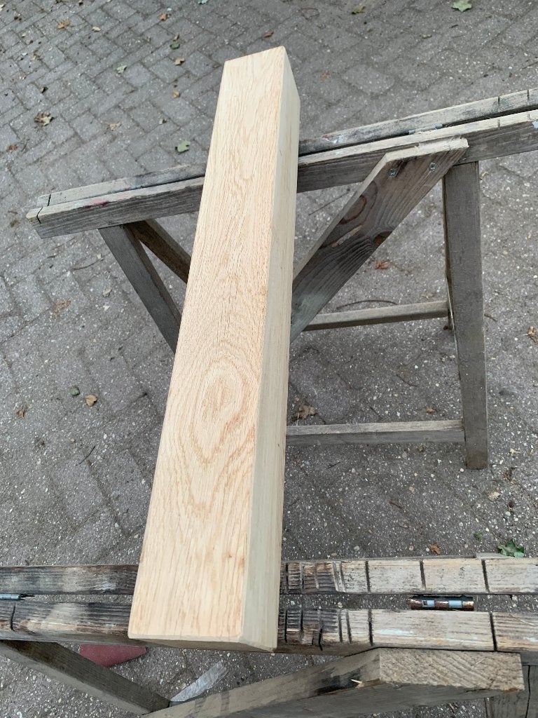 eiken balkjes, Ophalen, Eiken, Nieuw, 50 mm of meer