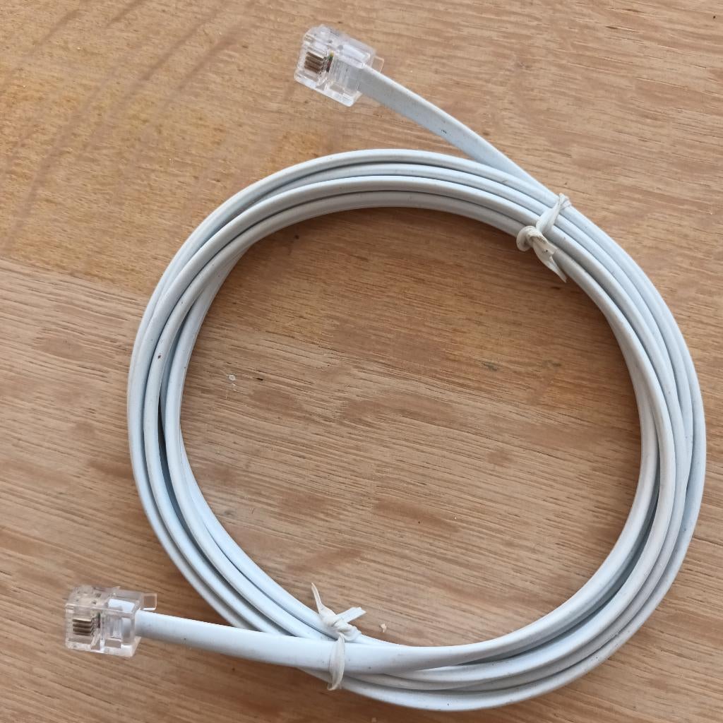 Telefoonkabel, Ophalen of Verzenden