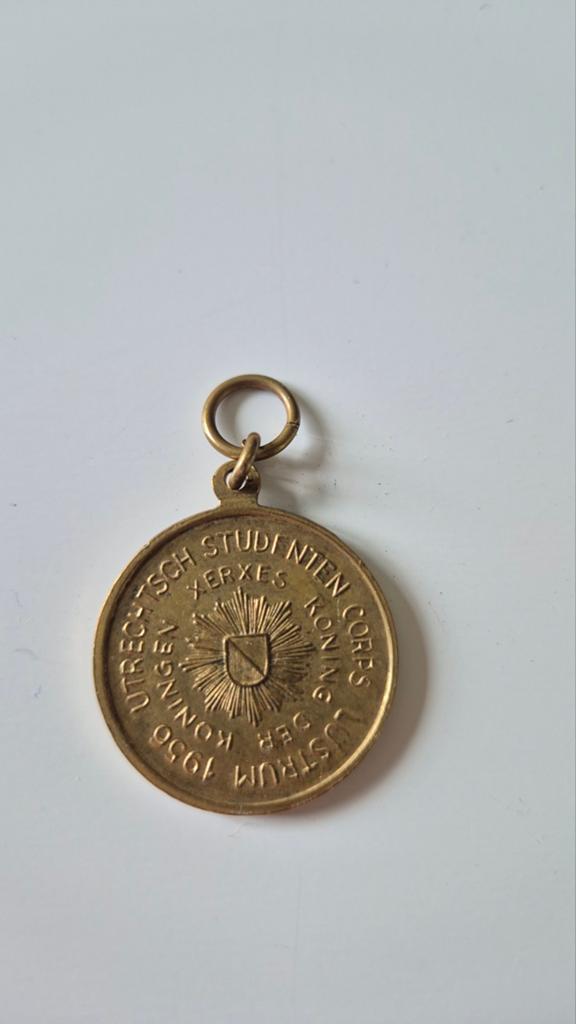 Penning Lustrum U.S.C. 1956 Xerxes, Ophalen of Verzenden, Overige materialen