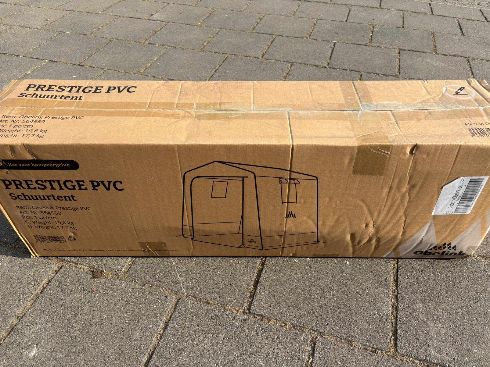 Obelink Prestige PVC Schuurtent - Nieuw, Ophalen of Verzenden, Nieuw