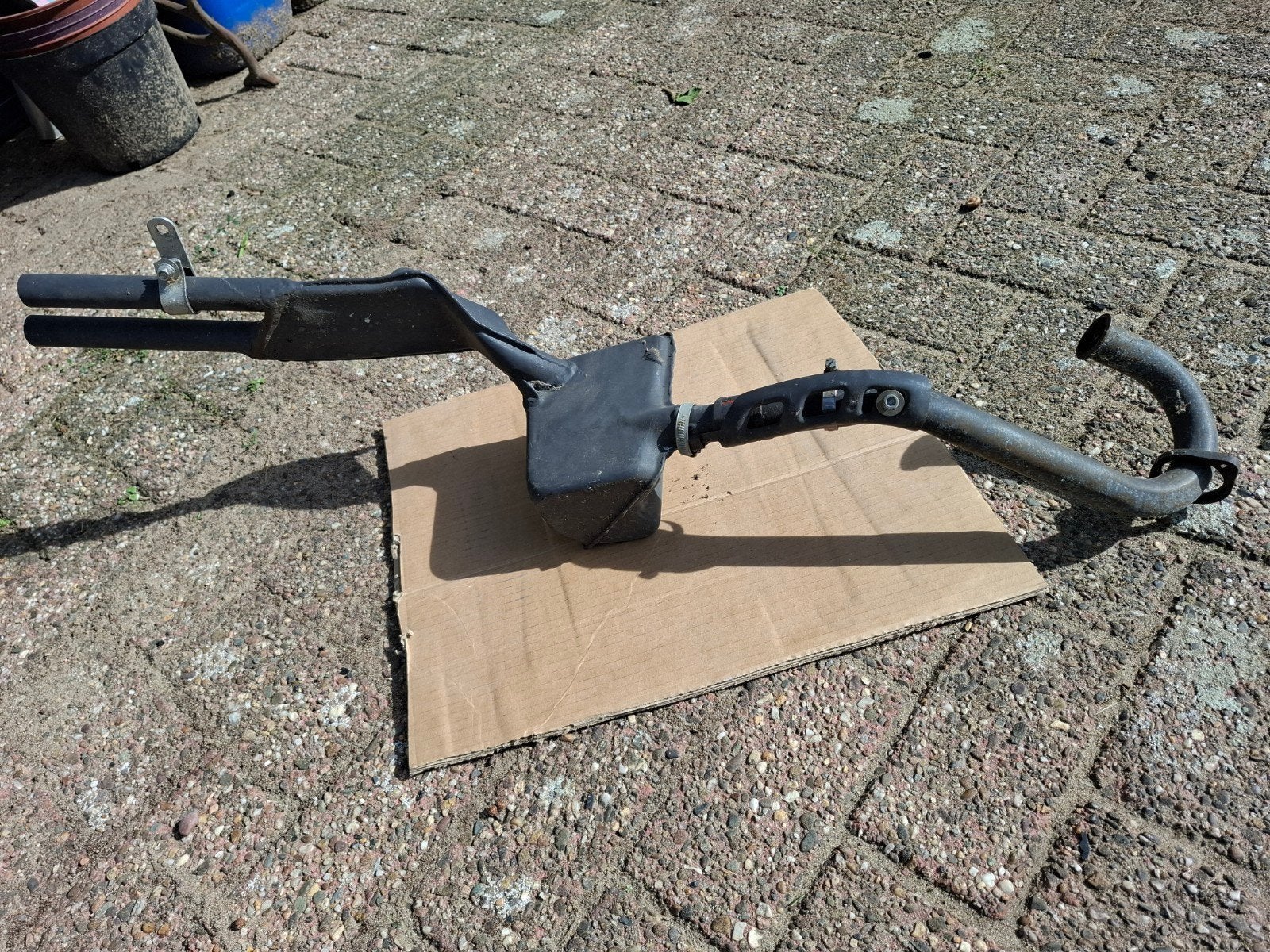 Honda TL 125 uitlaat, Motoren, Gebruikt, Handgeschakeld, 1 cilinder, Sport