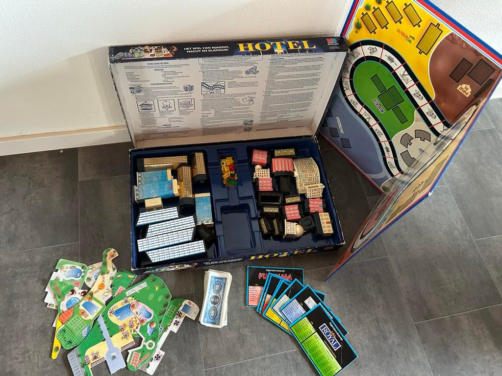 Hotel bordspel - Vintage editie MB Spellen, Hobby en Vrije tijd, Gezelschapsspellen | Bordspellen, Een of twee spelers, Ophalen of Verzenden