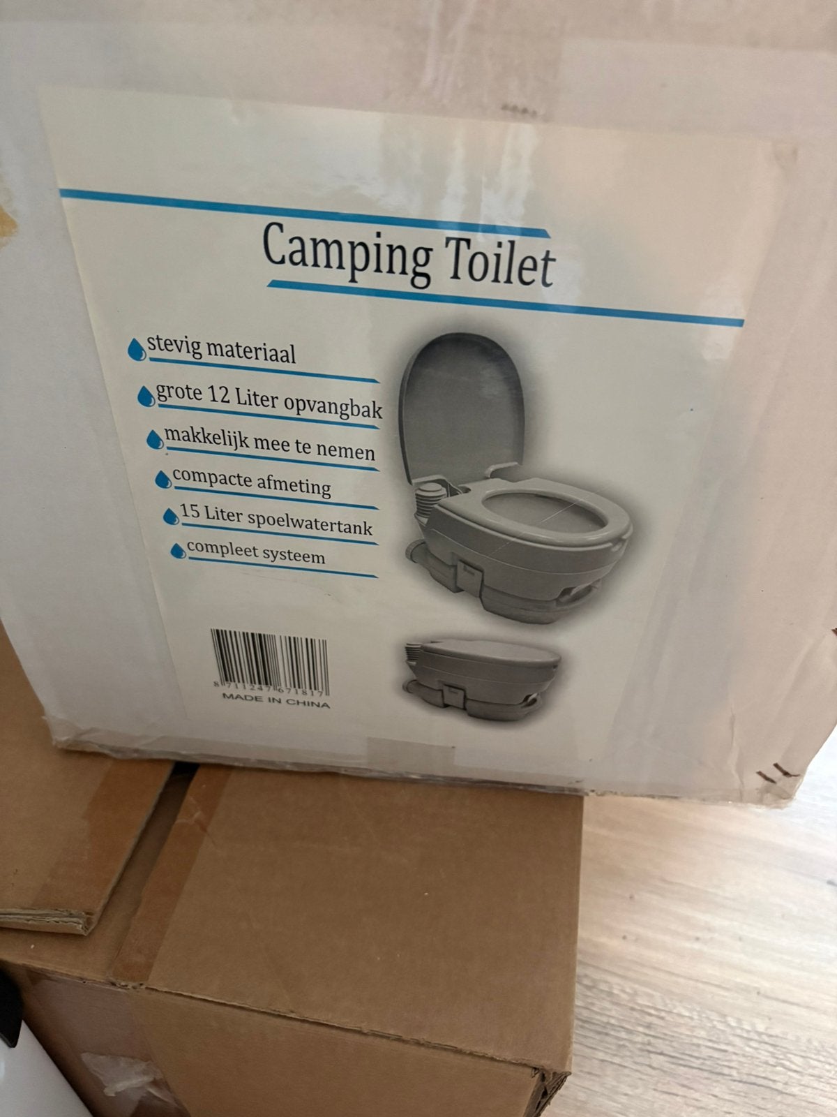 Camping toilet, Ophalen of Verzenden, Nieuw